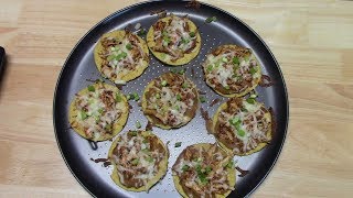 CHICKEN BBQ TOSTADAS [upl. by Schnur]