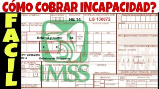 INCAPACIDAD CÓMO COBRARLA SIN SALIR DE CASA FÁCIL HOY AQUÍ [upl. by Yoshiko]