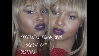 FREETRESS EQUAL WIG – GREEN CAP  Divatresscom [upl. by Oynotna]