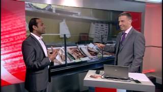 ONE POUND FISH MAN ON BBC WORLD NEWS [upl. by Flynn]