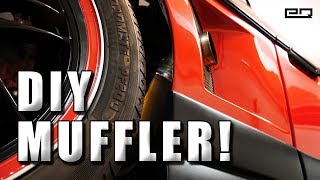 DIY Muffler Build Sound Level and Back Pressure Test [upl. by Seve]