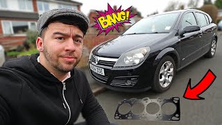 Astra Mk5 Head Gasket Replacement Part 1 [upl. by Bowne]