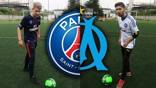 PSG VS OM FOOTBALL CHALLENGE [upl. by Eedyah]