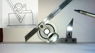 Universal Bevel Protractor  Engineering Metrology  Anil Karanjkar [upl. by Toinette180]