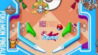 Jirachi in  quotPokemon Pinball  Ruby and Sapphirequot [upl. by Seyler]