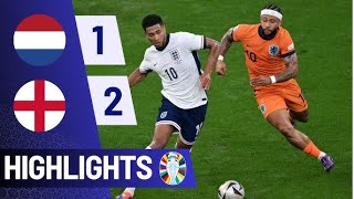 England vs Netherlands Semi Final  Euro Cup 2024 Highlights Euro2024 [upl. by Petty]