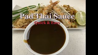 How to Make Pad Thai Sauce I Quick amp Easy 4K [upl. by Calabrese]