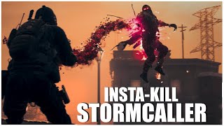 HOW TO INSTA KILL STORMCALLER ACT 3 MISSION quotCLOSING TIMEquot EASY GUIDE  MW3 Zombies [upl. by Herculie]