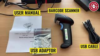 BARCODE SCANNER  Unboxing And Review Wireless Bluetooth 3inOne NETUM Barcode Scanner [upl. by Ahsaela]