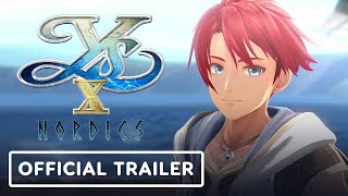 Ys X Nordics  Official Announcement Trailer [upl. by Reames]