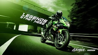 Kawasaki Ninja 125  Action Video [upl. by Eiramnaej111]