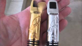 ALAN BURTON  10MFAN METAL 8 BOSS SAXOPHONE MOUTHPIECE [upl. by Eniar37]