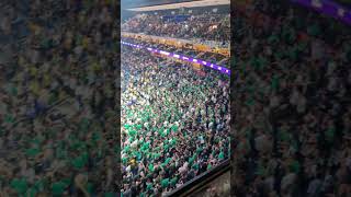 Panathinaikos fans are ready for the Euroleague Basketball championship game [upl. by Eadahs]