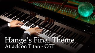 Bauklötze Hanges Final Theme  Attack on Titan The Final Chapters Piano  Hiroyuki Sawano [upl. by Henden]