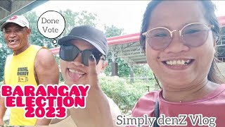 BARANGAY ELECTION 2023BASTA ELECTION MAY LIBREsimplydenzvlog [upl. by Dasie]