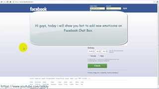 How to add new emoticons to Facebook Chat [upl. by Asenaj]