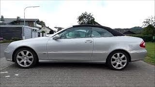 Mercedes CLK 320 Cabrio  Fensterheber anlernen [upl. by Arakal]