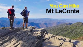 How to Hike Mt LeConte Alum Cave Trail [upl. by Refeinnej]