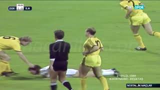 Borussia Dortmund 21 Beşiktaş 27 Eylül 1989 1990 Uefa Kupa Galipler Kupası [upl. by Guglielmo966]