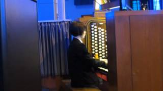 Organ in The Metropolitan Cathedral Liverpool [upl. by Ycniuqed871]