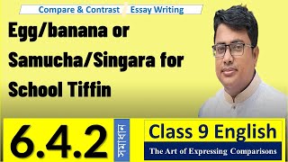 Class 9 English 642 page 96 solution  Eggbanana or samuchasingara for school tiffin class 9 [upl. by Hinson]