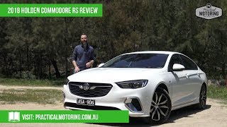 2018 Holden Commodore RS Video Review [upl. by Analaf333]