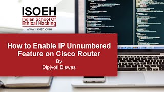 How to Enable IP Unnumbered Feature on Cisco Router [upl. by Janice]