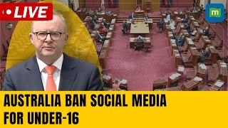 Australia debates bill to ban social media for children under 16  N18G [upl. by Millian699]