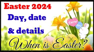 When is Easter in 2024  Easter Date 2024 🐣  How is the date of Easter determined every year [upl. by Akieluz]