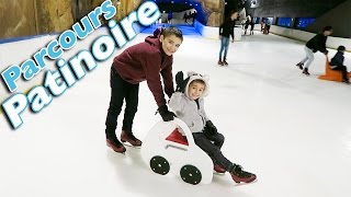 VLOG  PARCOURS FUN à la PATINOIRE [upl. by Drofiar19]