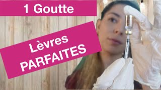 Comment avoir des Lèvres Parfaites avec seulement une goutte de Botox Lipflip Partie 2 [upl. by Adiell]