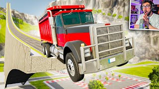 ACCIDENTES BRUTALES EN SALTOS 💥  BeamNG Drive [upl. by Seton]