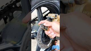 bike disc brake lock trick motos [upl. by Nash]