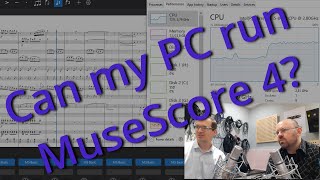 MuseScore 4 Computer Resource Usage vs MuseScore 3 [upl. by Alimhaj]