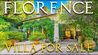 PERIOD MANSION FOR SALE IN POGGIO IMPERIALE FLORENCE  ROMOLINI [upl. by Rodrigo]