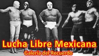 LUCHA LIBRE MEXICANA Galería del Recuerdo Época de Oro  3 [upl. by Emmy504]