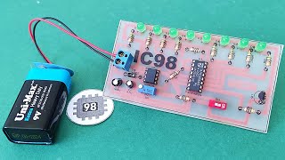 DIY Sliding LED Signal Circuit  New idea [upl. by Pascia]