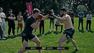 Dutch Aikido Guy Tries MMA  DefendFC [upl. by Heuser]