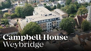 Campbell House Weybridge  Retirement Property Tour [upl. by Otti]