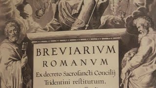 Introdução  Como Rezar o Breviarium Romanum Liturgia das Horas Tradicional de 1962 [upl. by Cecily538]