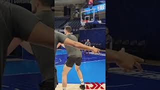 Karlo Matkovic 2022 Pro Day Workout [upl. by Nydnarb]