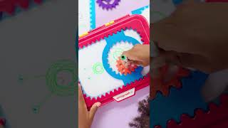 Spirograph Junior Creativity In Motion For Young Artists kids art drawing [upl. by Thadeus]