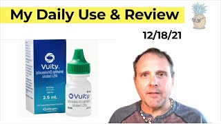 Vuity Eye Drops  My Use amp Review  DAY 1 [upl. by Loftus]