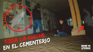 Toda la noche en el cementerio  Exploración paranormal [upl. by Adiaz450]