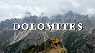 A Roadtrip Through The Italian Dolomites  Cinematic Travel Film [upl. by Jepson]