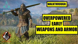 Assassins Creed Valhalla OVERPOWERED EARLY WalkthroughGameplay [upl. by Einhapets]