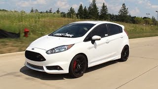 425WHP Big Turbo Fiesta ST Review [upl. by Eatnohs]