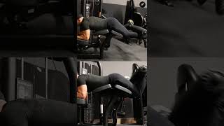 Lying Leg Curl Machine Demonstration For Beginners  Isolation Exercise For Hamstrings How To Use [upl. by Cristabel]