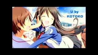 U by KOTOKO Lyrics in description [upl. by Onahpets]