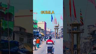 GUMLA City gumla city road citylife bus busstand sky shop flag mainroad public [upl. by Cassilda]